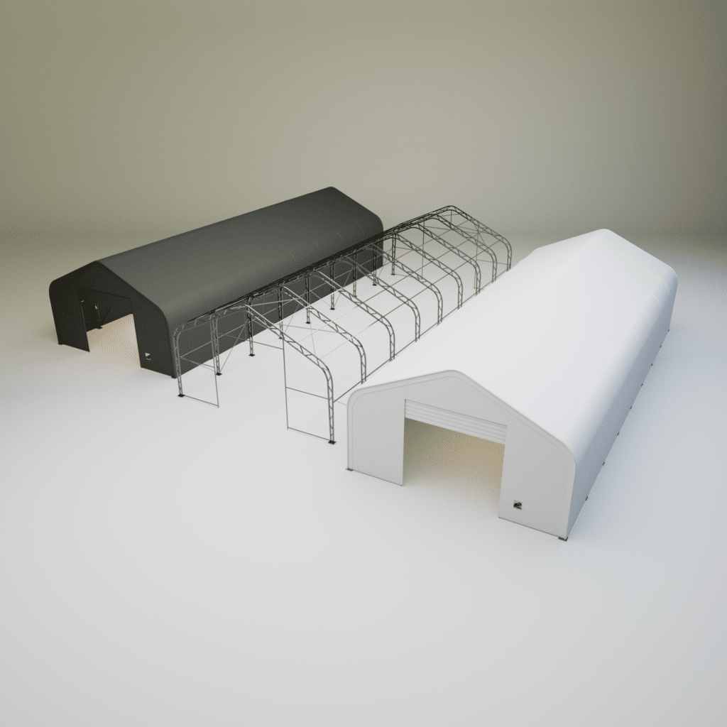 Sedlová hala 10m x 61m x 6