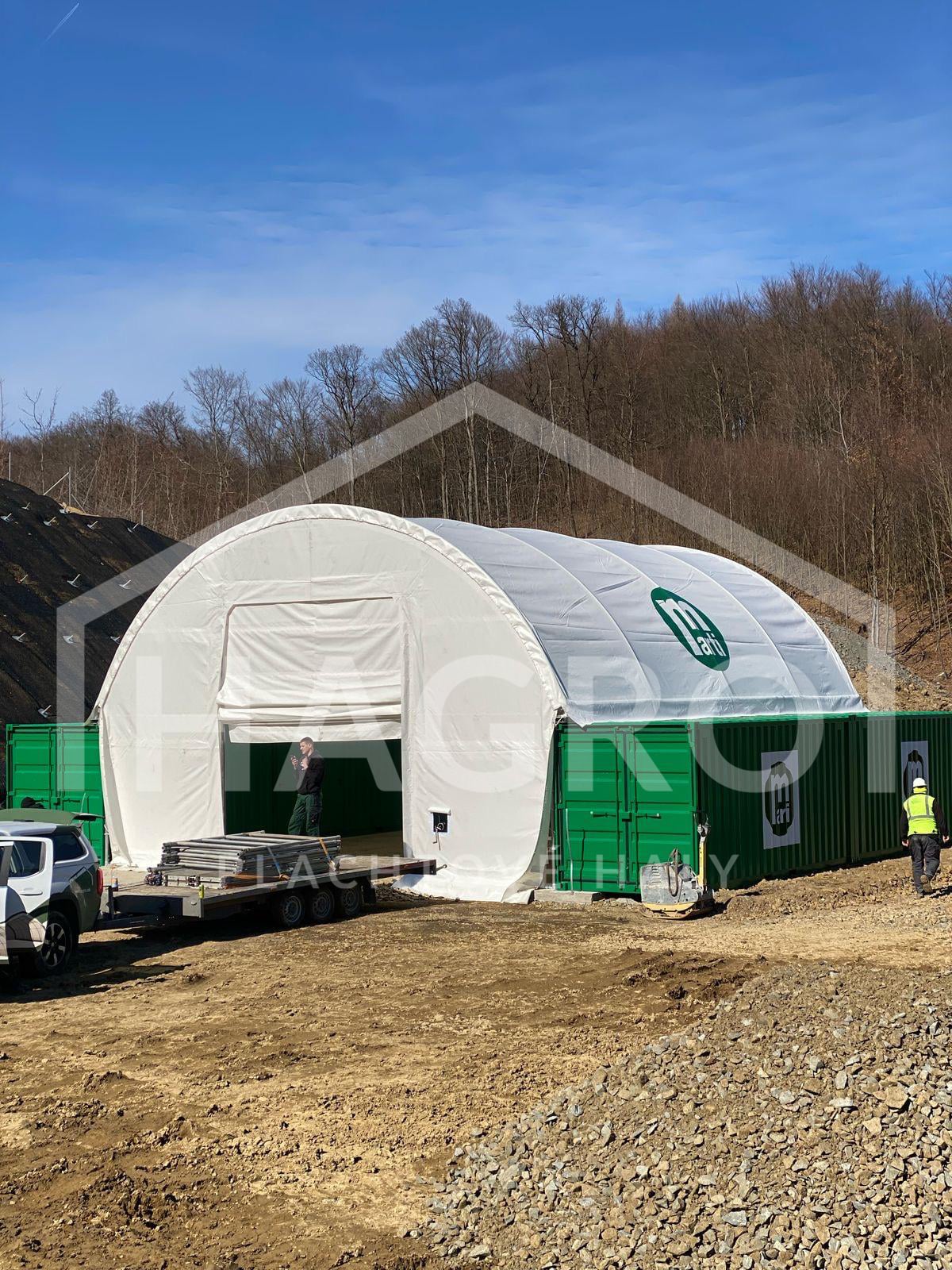 Shipping container shelter 18m x 6m x 6m - Image 9
