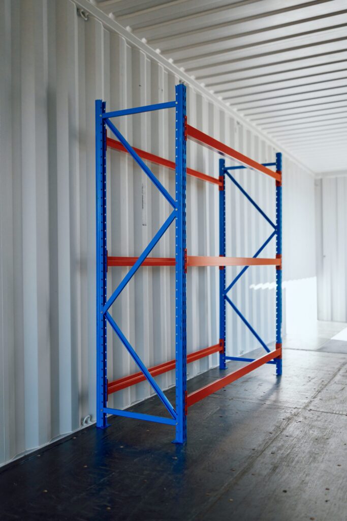 Prídavný regál na pneumatiky - 2T 2m x 0.6m x 2m