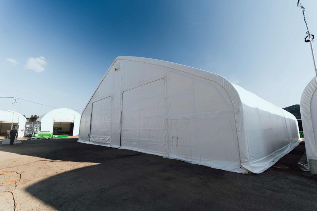 Veľká biela hala Hagro 21,35 m – realizácia